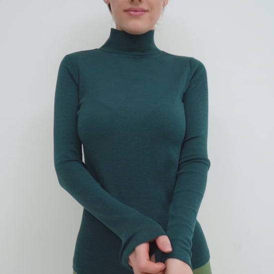 minimalisma Vakrast Blouse for women Ocean