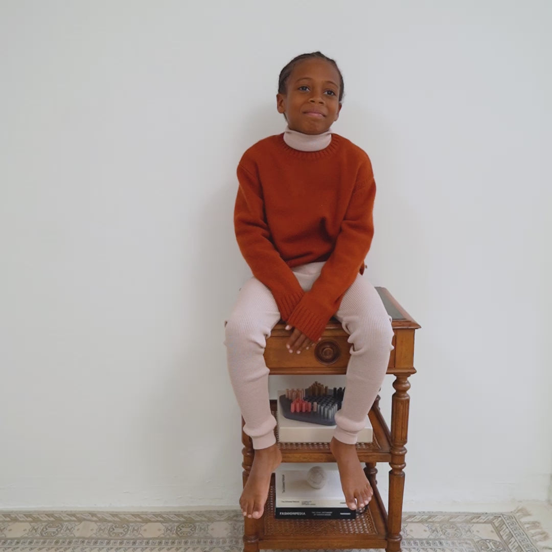 minimalisma Imagine 2-5Y Blouse for kids Dark Rust