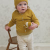 minimalisma Owl Hat / Bonnet Golden Leaf