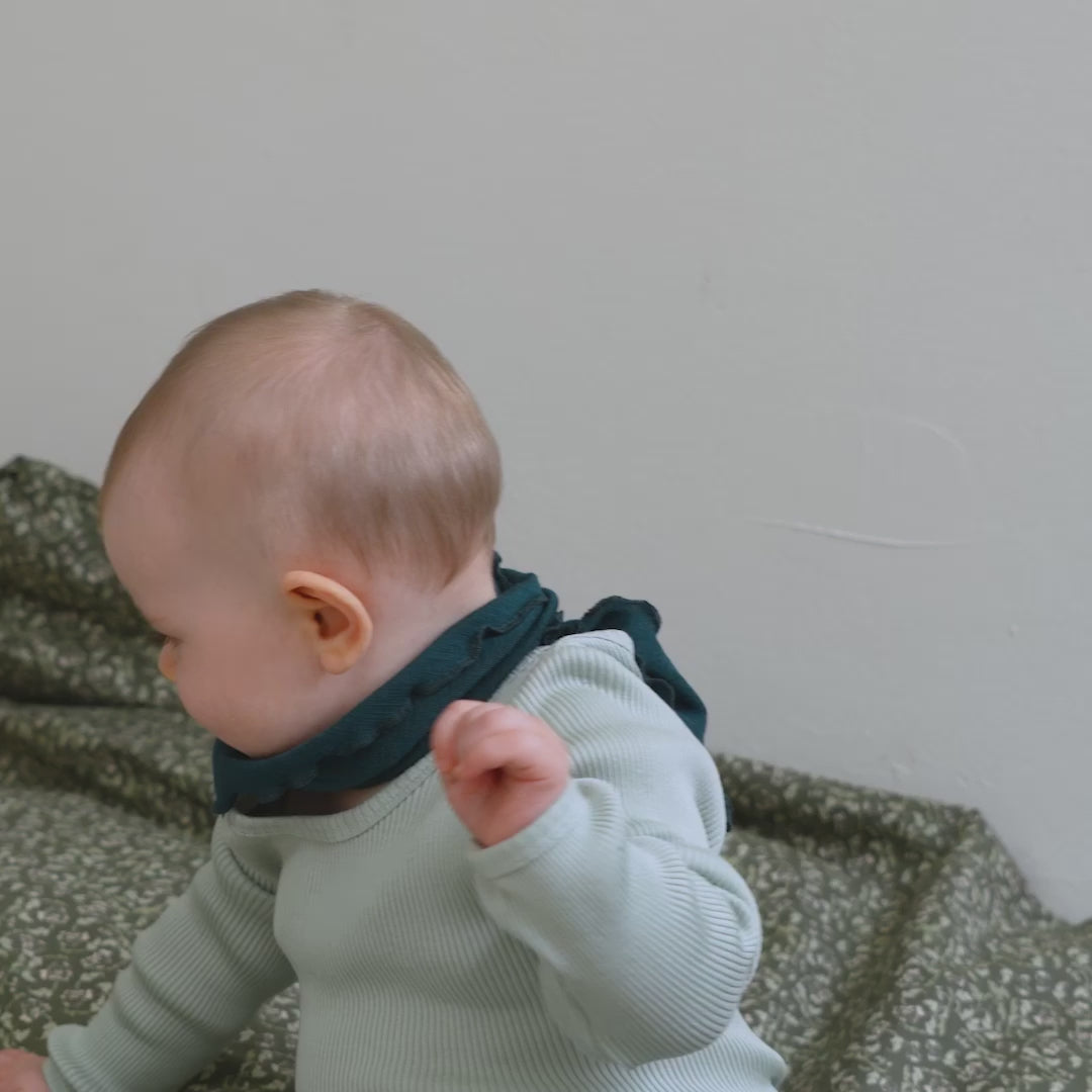 minimalisma Itty Leggings / pants for babies Spearmint Melange