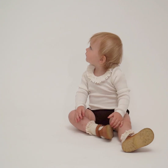 minimalisma Bobbi Leggings / pants for babies and kids Cacao