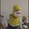 minimalisma Ilaf - Children's wool/cashmere knitted neck warmer Bib / Hairband / Acc Olive