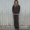 minimalisma Run - Children's organic cotton pants Leggings / pants for kids Dark Chocolate