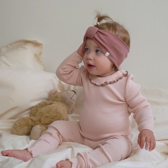 minimalisma Bieber-Frill 0-6Y Leggings / pants for babies and kids Sweet Rose