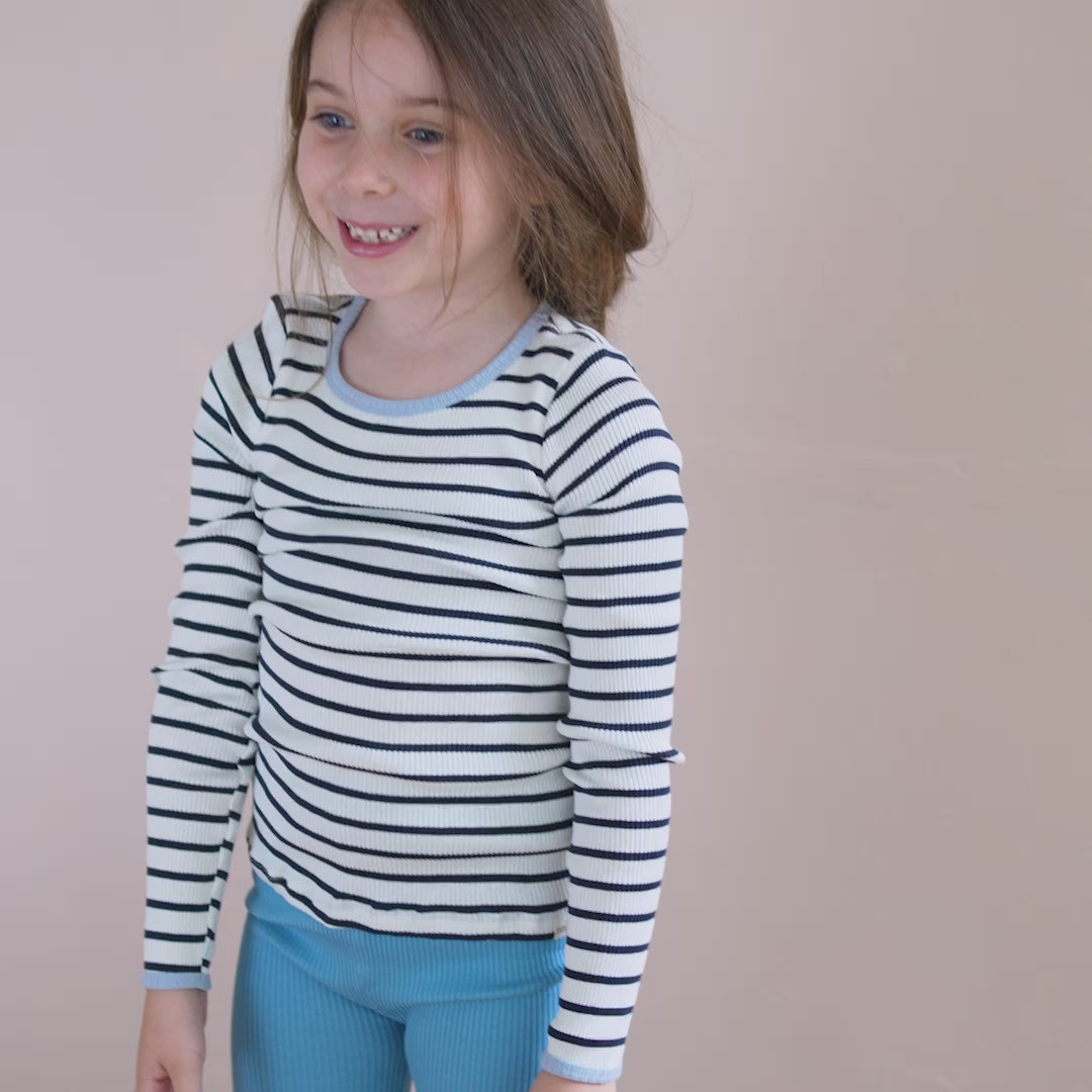 minimalisma Brave 6-14Y Leggings / pants for kids Aquarelle