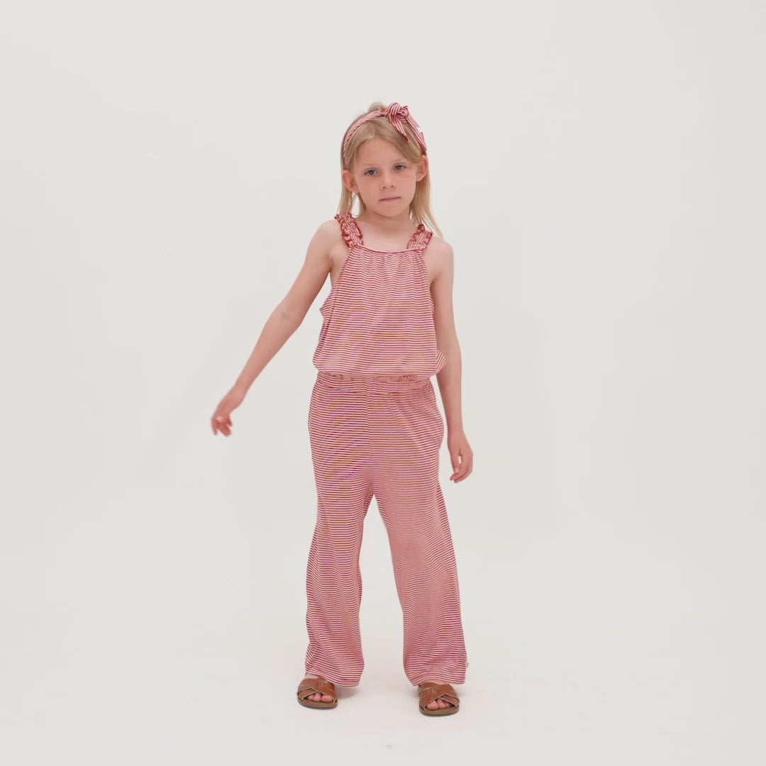 minimalisma Hip 6-12Y Leggings / pants for kids Sweet Poppy Stripes