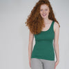 minimalisma Gudrun Blouse for women Emerald