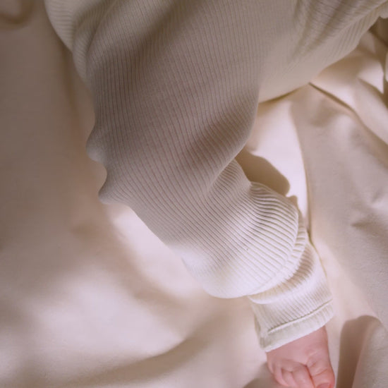 minimalisma Bobo Leggings / pants for babies Cream