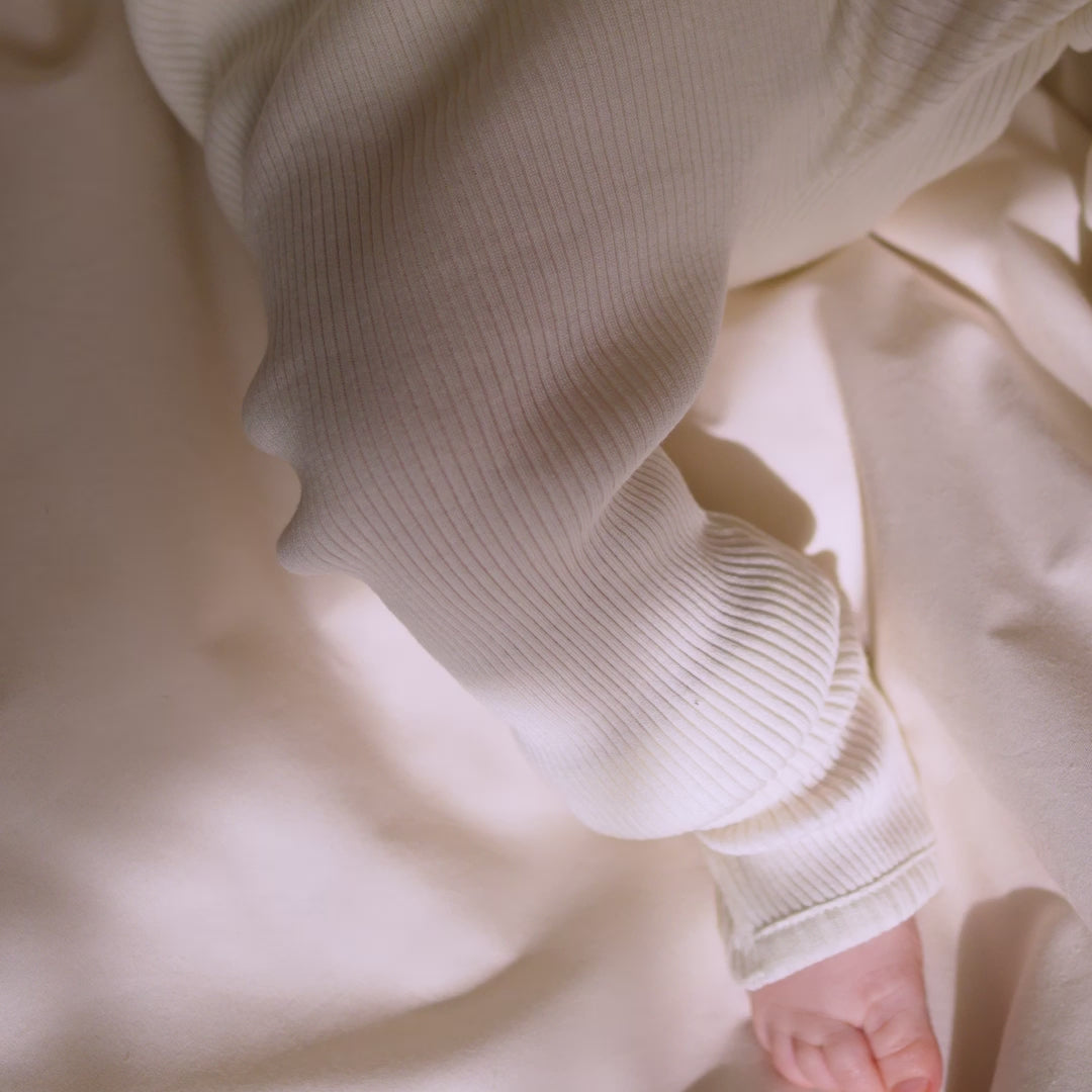 minimalisma Bobo Leggings / pants for babies Cream