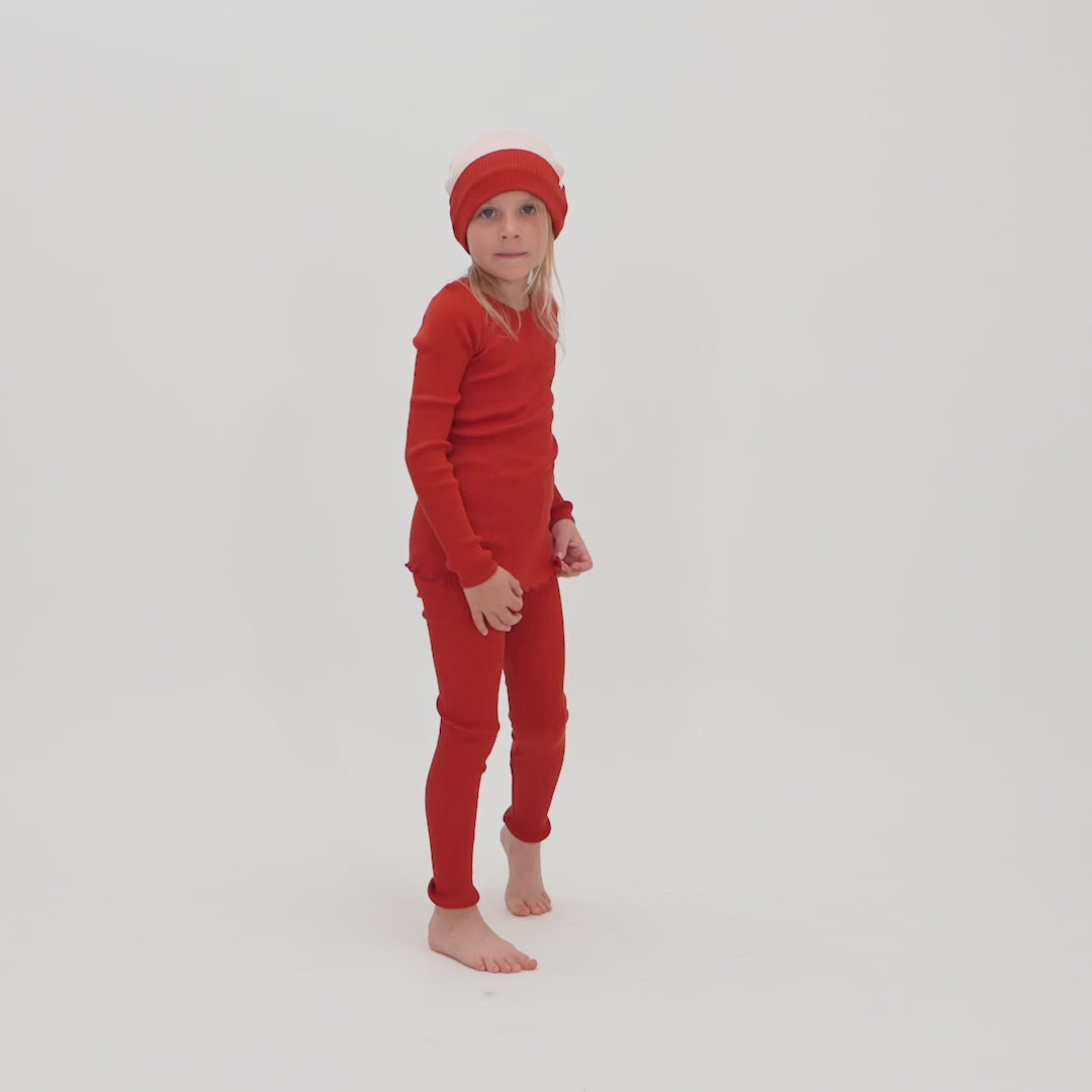 minimalisma Bergen 6-14Y Blouse for kids Poppy Red