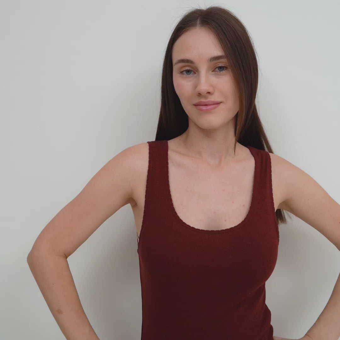 minimalisma True Blouse for women Hibiscus