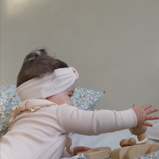 minimalisma Alba Bib / Hairband / Acc Pale Blush