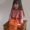 minimalisma Art 2-6Y Dress Rust