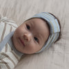 minimalisma Bi - Children's silk headband Bib / Hairband / Acc Clear Olive Stripes