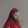 minimalisma Alba - Children's wool headband Bib / Hairband / Acc Red