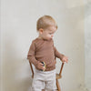 minimalisma Alpine Blouse for babies Toffee