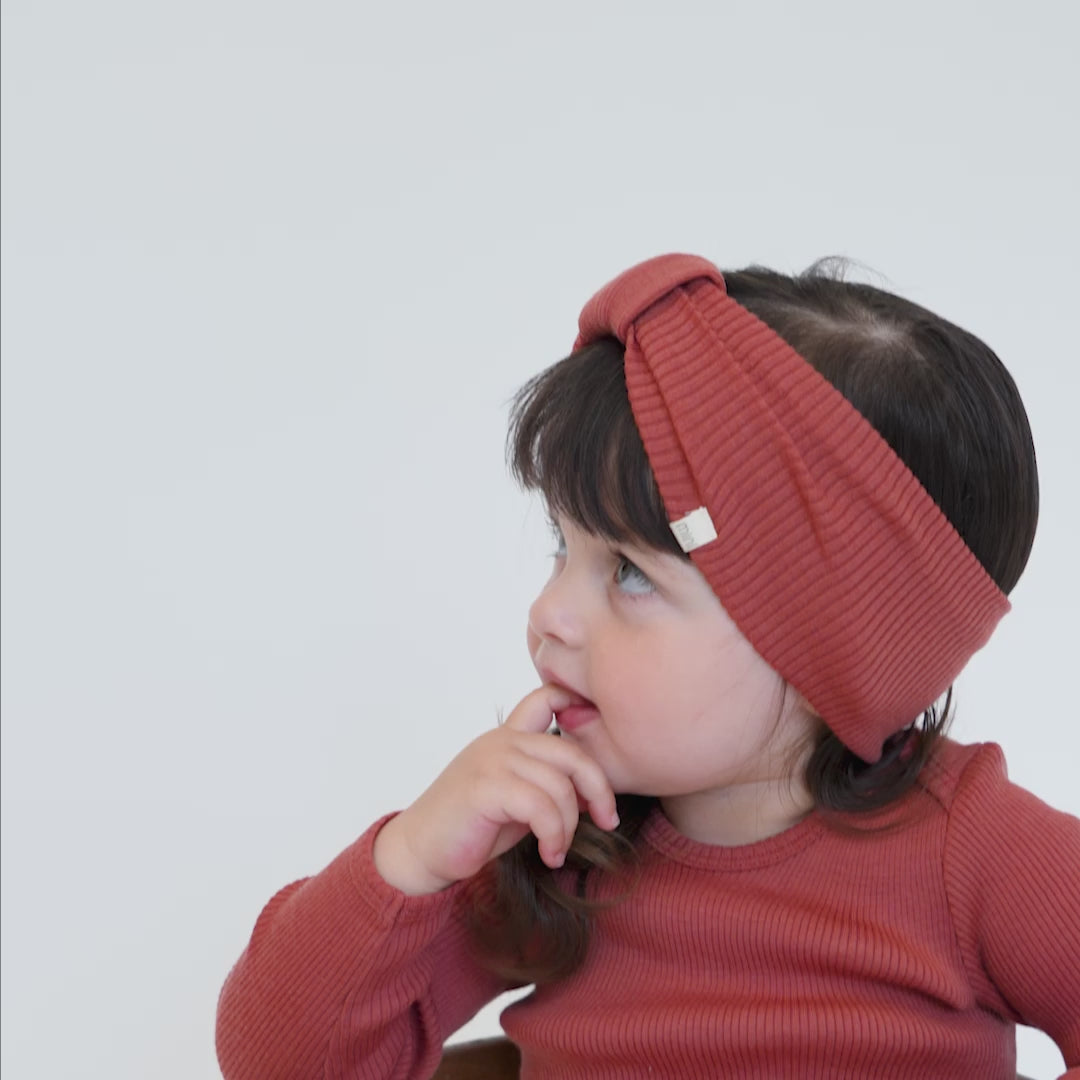 minimalisma Alba Bib / Hairband / Acc Autumn Blush