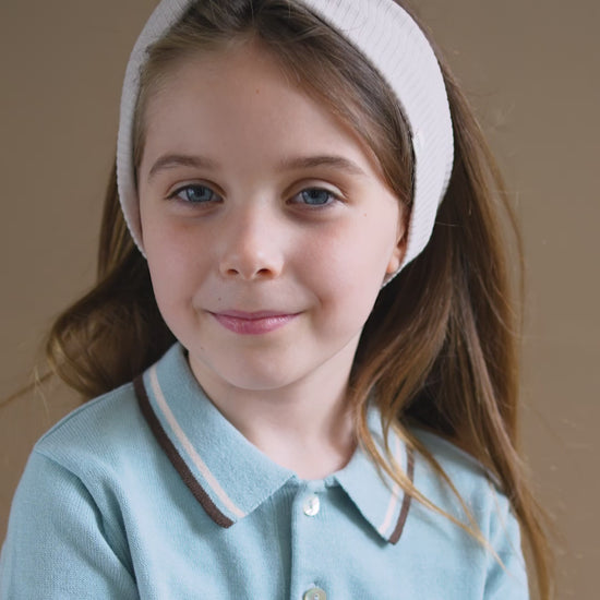 minimalisma Bi Bib / Hairband / Acc Ecru