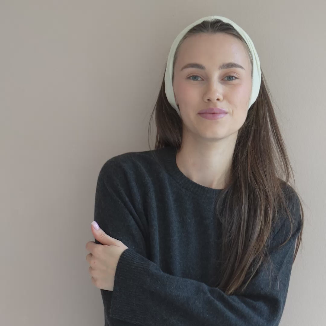 minimalisma Venlig Bib / Hairband / Acc Off White