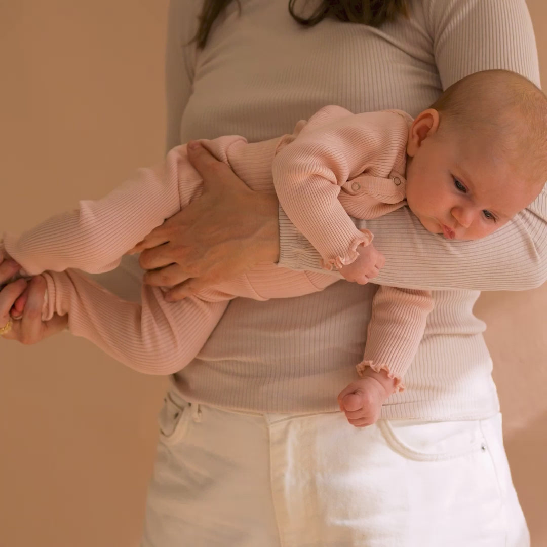 minimalisma Bobo Leggings / pants for babies Sweet Rose