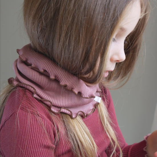 minimalisma Birkin Bib / Hairband / Acc Antique Rose