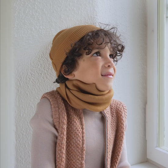 minimalisma Andersen Hat / Bonnet Golden Wheat