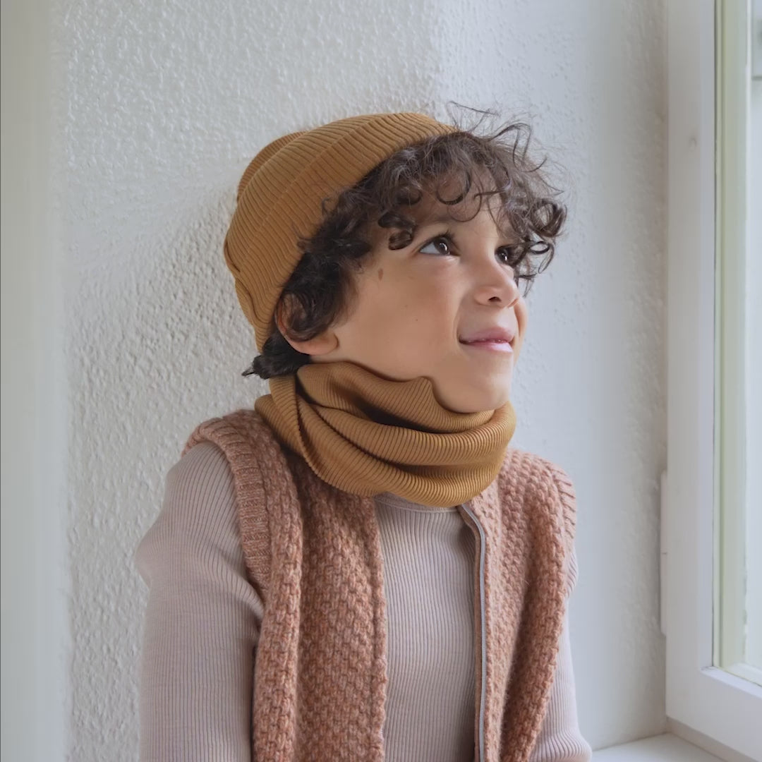 minimalisma Andersen Hat / Bonnet Golden Wheat