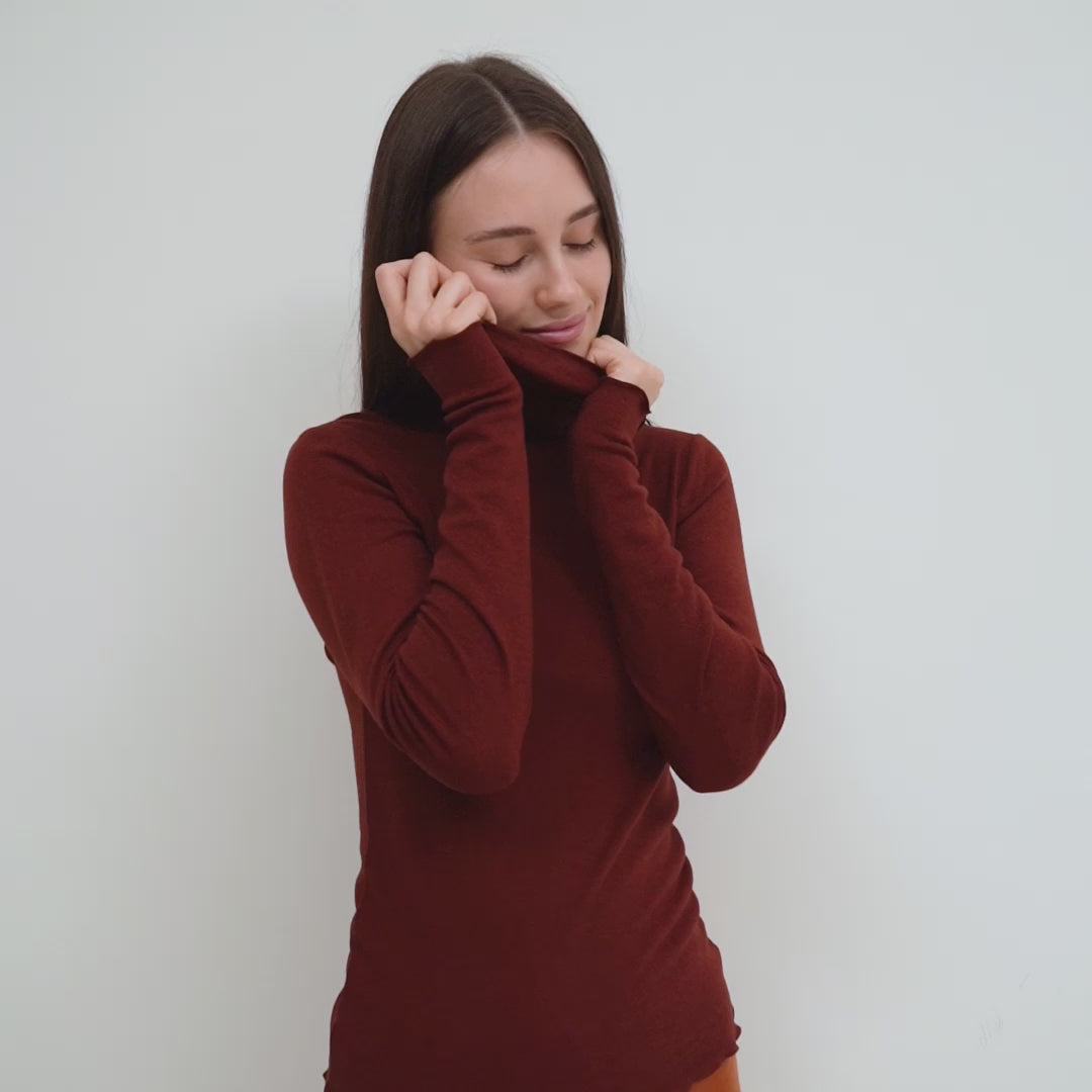 minimalisma Tora Blouse for women Hibiscus