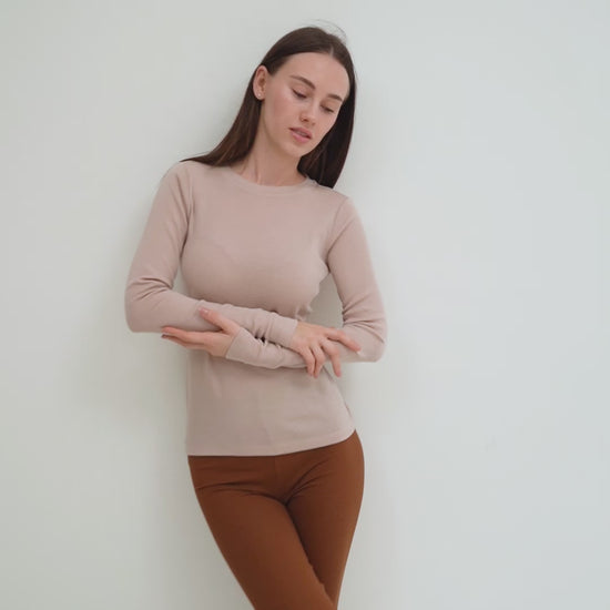 minimalisma Victory Blouse for women Beige
