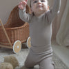 minimalisma Ask - Baby wool long sleeve bodysuit Body Hemp
