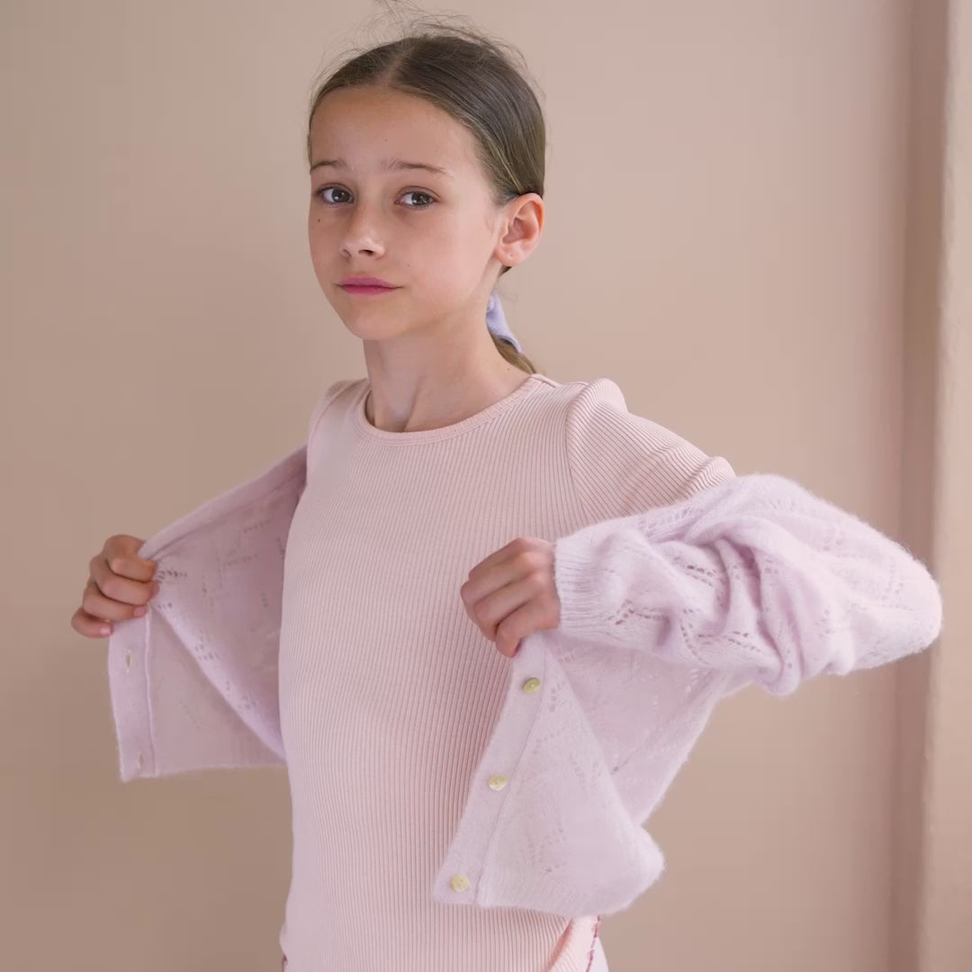 minimalisma Kind 6-10Y Blouse for kids Peony