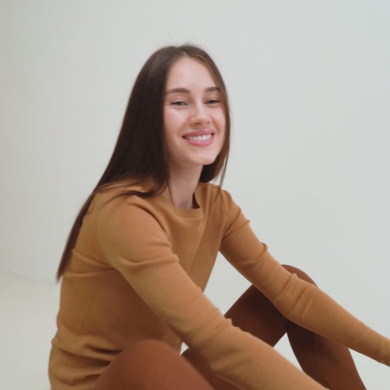 minimalisma Victory Blouse for women Golden Wheat