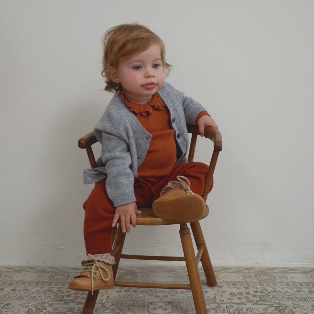 minimalisma Inka 0-18M Blouse for babies Grey Melange