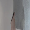 minimalisma Winter - Women's cotton/cashmere knitted midi skirt Leggings / pants for women Haselnut