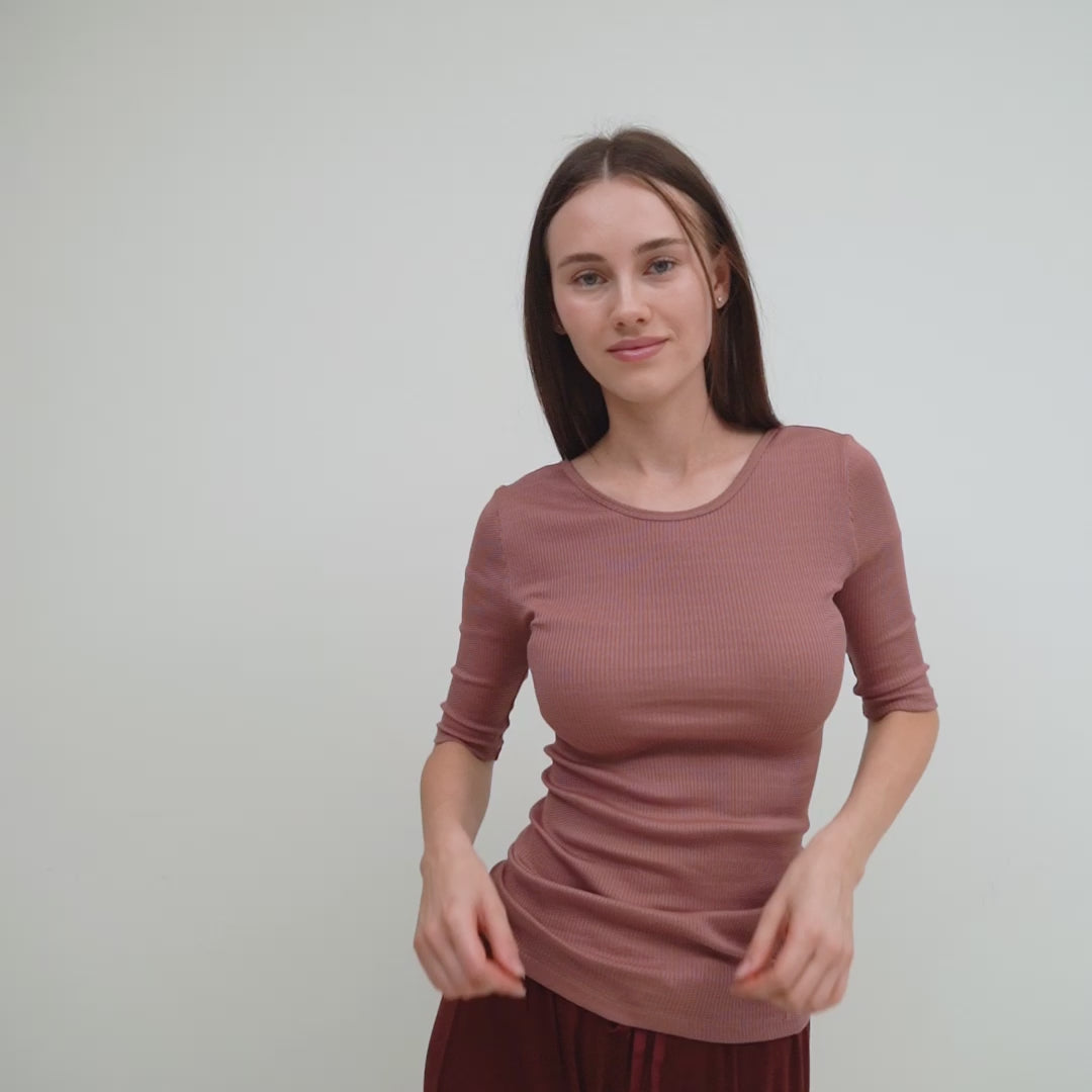 minimalisma Gym Blouse for women Antique Rose