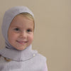 minimalisma Dante - Children's organic cotton balaclava Hat / Bonnet Lilac