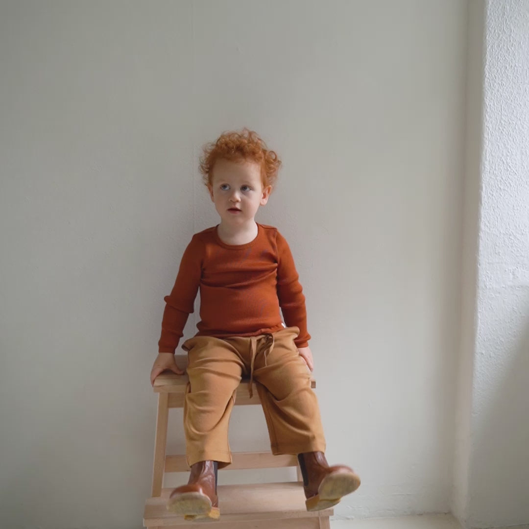 minimalisma Atlantic 6-14Y Blouse for kids Rust