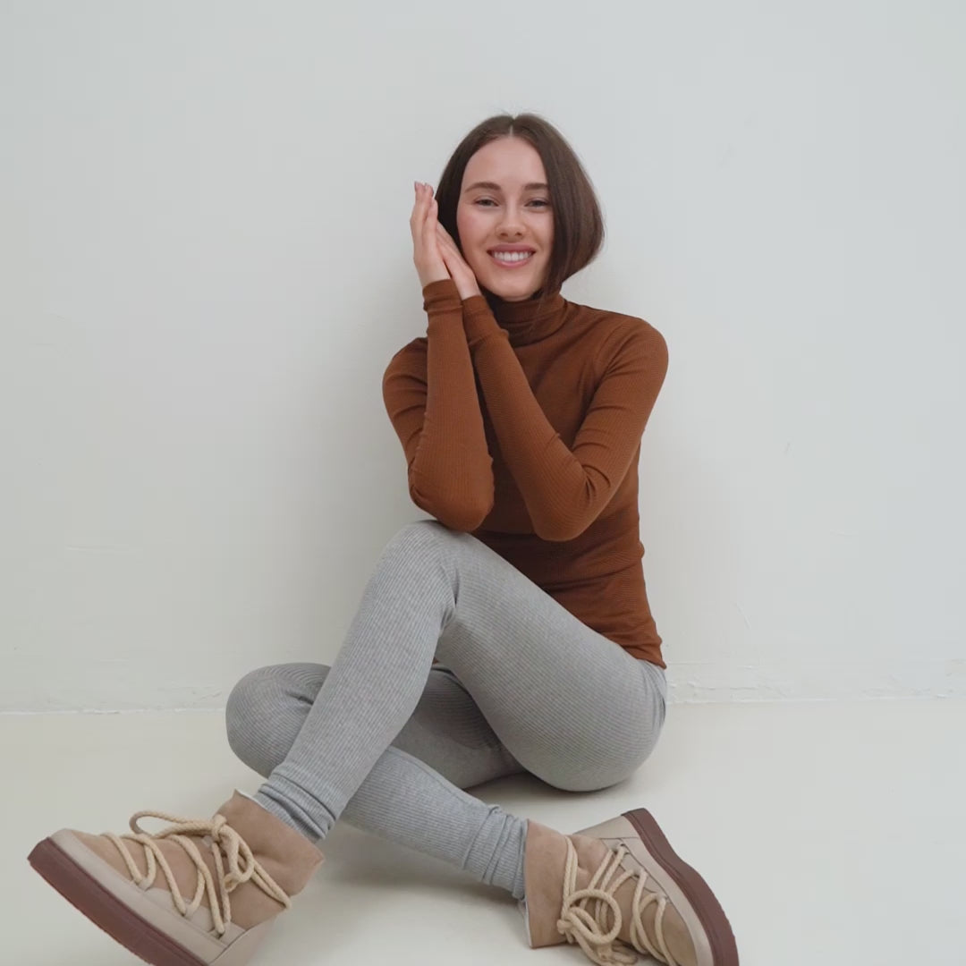 minimalisma Gunn Blouse for women Chocolate