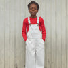 minimalisma Estel - Children's organic cotton denim strap-pants Leggings / pants for kids Pale Jeans