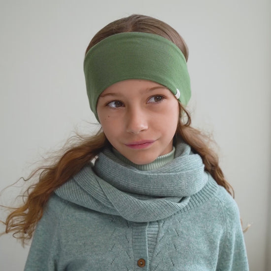 minimalisma Asterix Bib / Hairband / Acc Greenery