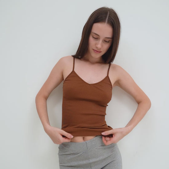 minimalisma Generous Blouse for women Chocolate