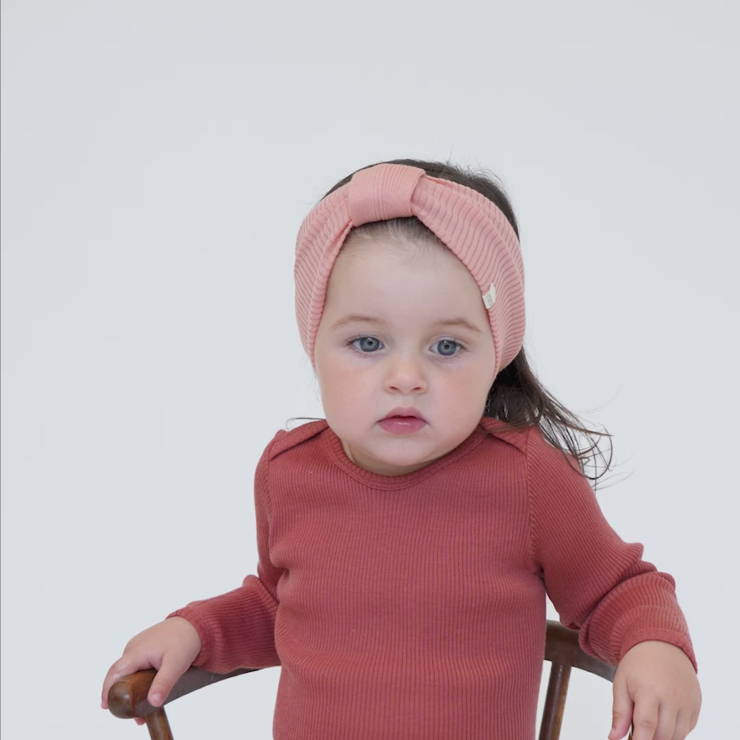 minimalisma Alba Bib / Hairband / Acc Cloudberry