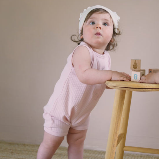 minimalisma Nuria Bib / Hairband / Acc Cherry Blossom Stripes