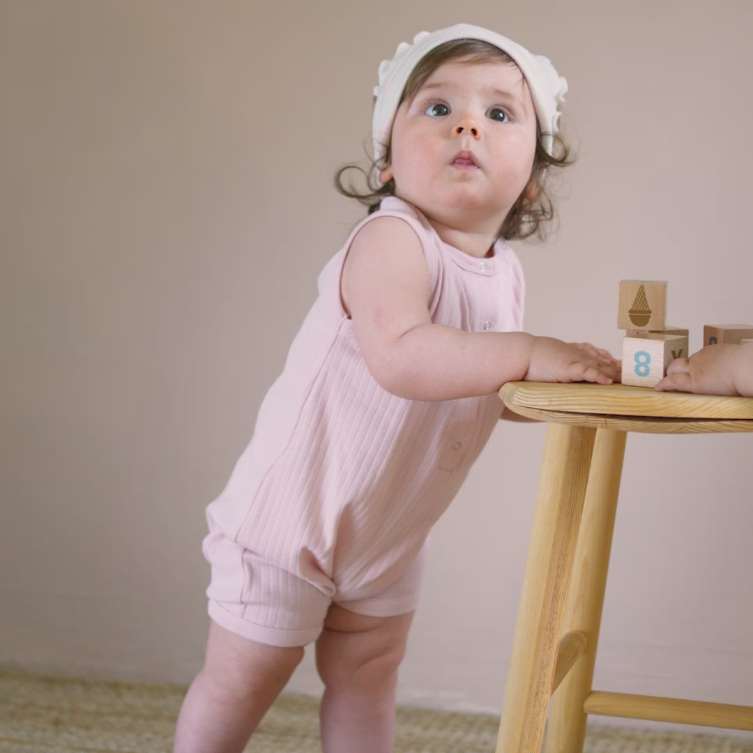 minimalisma Nuria Bib / Hairband / Acc Cherry Blossom Stripes