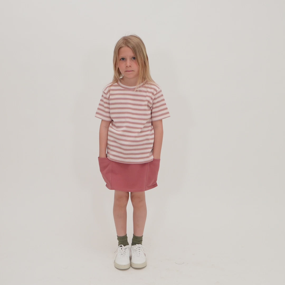 minimalisma Nirvana Blouse for kids Sunrise Stripes