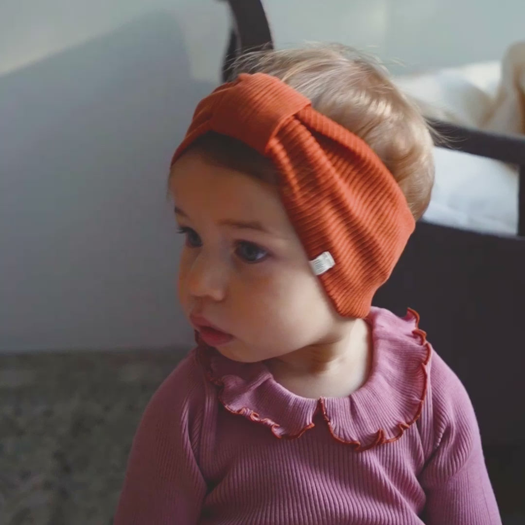 minimalisma Alba Bib / Hairband / Acc Rust