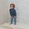 minimalisma Bui 2-6Y Turtleneck Steel Stripes