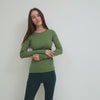 minimalisma Victory Blouse for women Greenery