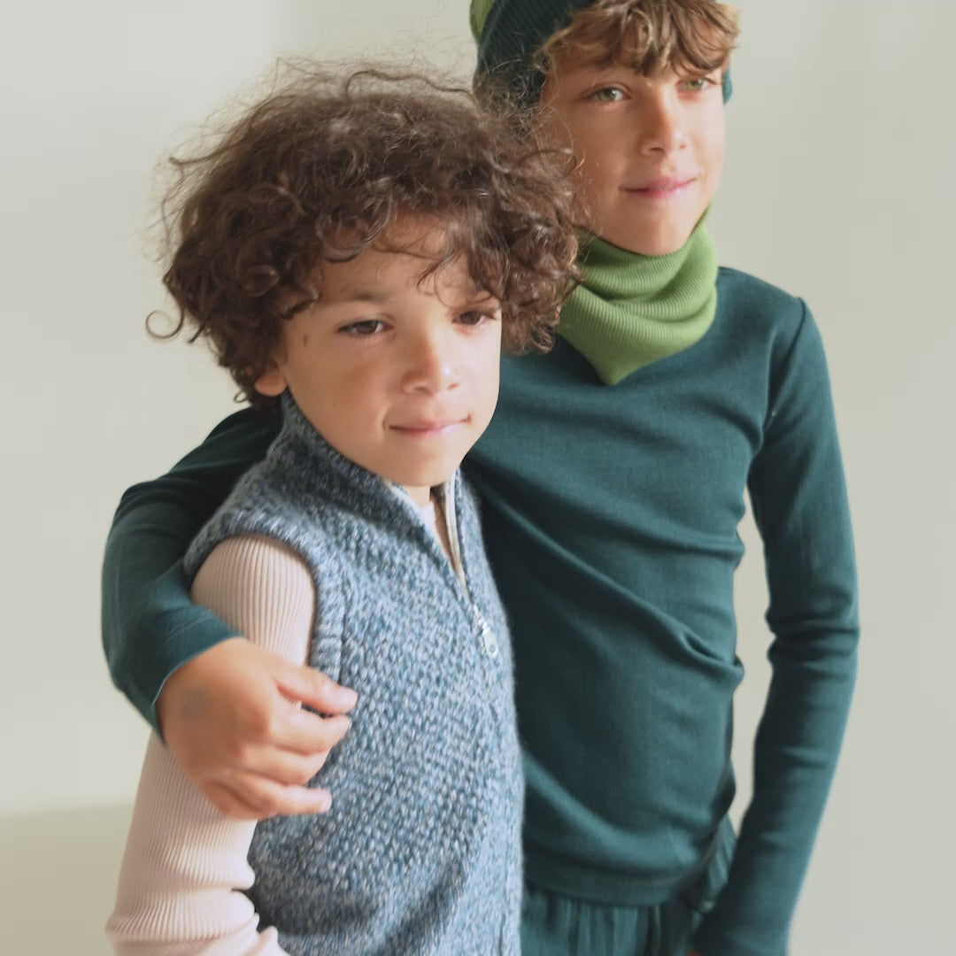 minimalisma Amigo 6-10Y Blouse for kids Ocean