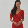 minimalisma Gorgeous Blouse for women Poppy Red